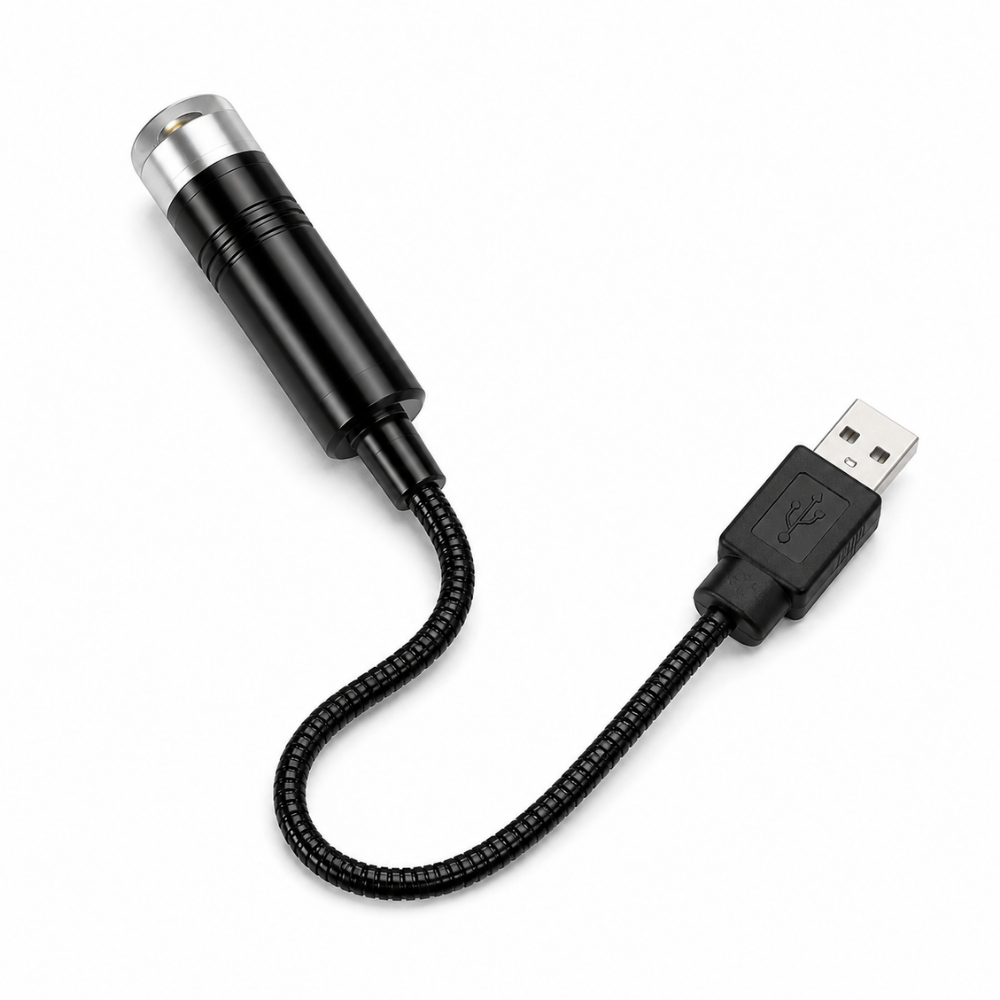 USB Flexible LED Light – Portable Gooseneck Reading & Work Lamp